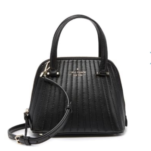 NWT Kate Spade Quilted Dome Satchel Crossbody Bag - Picture 1 of 9